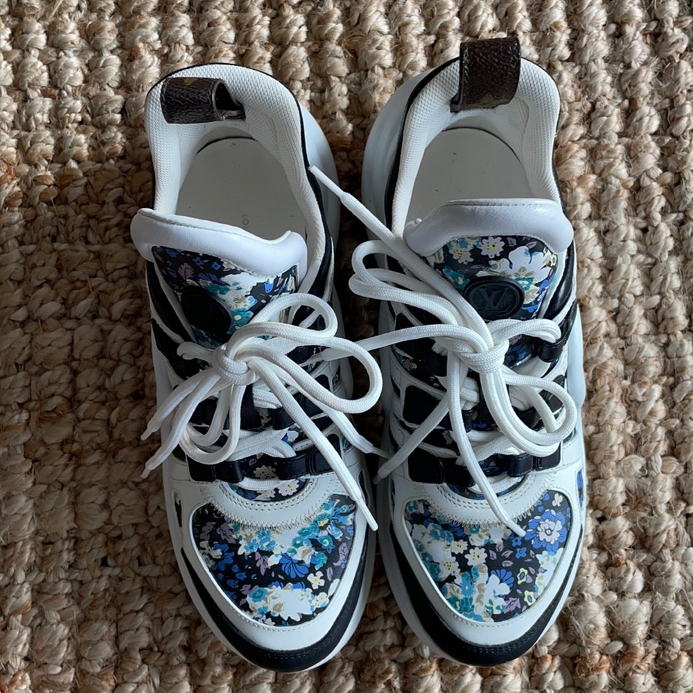 Louis Vuitton LV Archlight Sneaker In Flower-Print